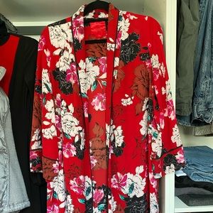Red kimono